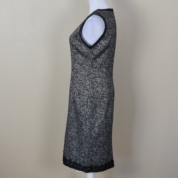 Andrew GN Tweed Sheath Dress 42 - Picture 3 of 10